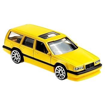 値下げ！ラジコン1/10ボディ　ボルボ850 エステート　黄色　新品　塗装済み。 値下げ！ラジコン1/10ボディ ボルボ850 エステート 黄色 新品